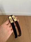 Genuine Suede Leather Belts