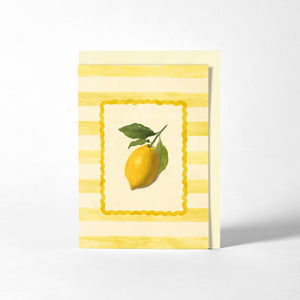 Lemon Greeting Card