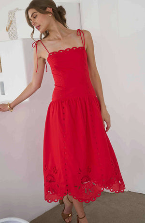 Tomato Girl Summer Dress