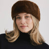 Frosted Pines Faux Fur Headband