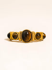 Gold Plated Tiger Eye Ring