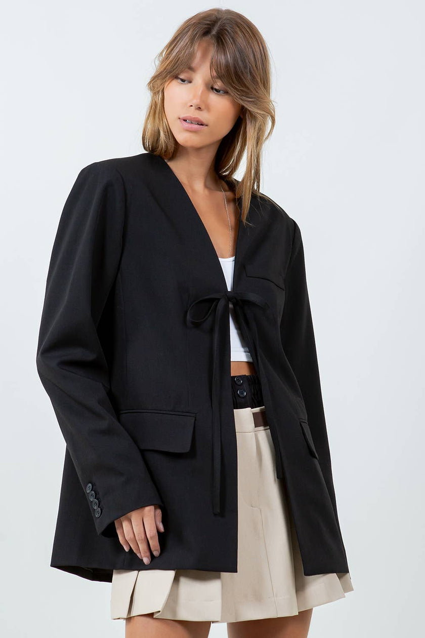Center Tie Blazer