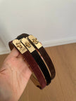 Genuine Suede Leather Belts