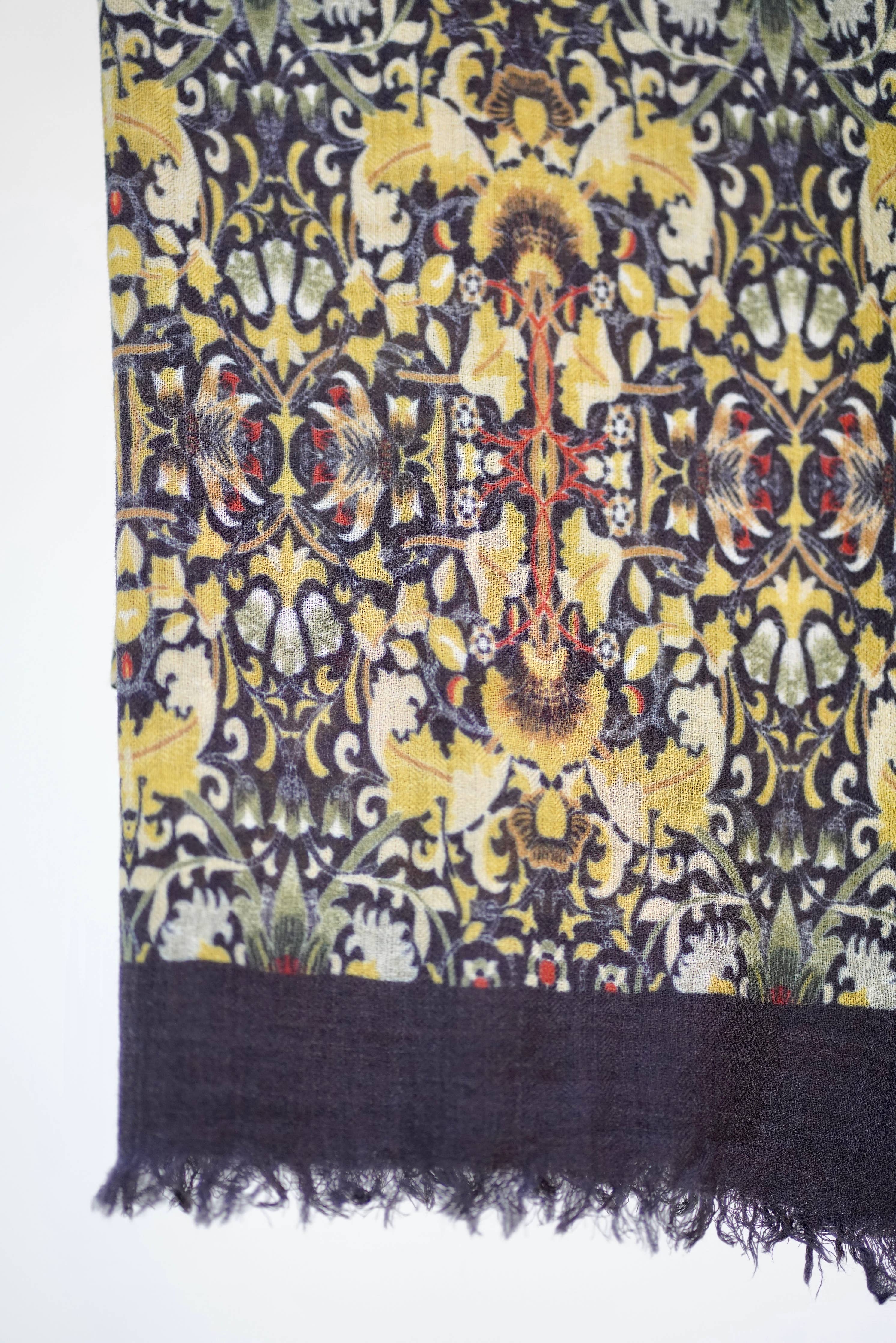 Antonia Wool Silk Scarf