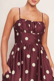 Polka Dot Midi Dress