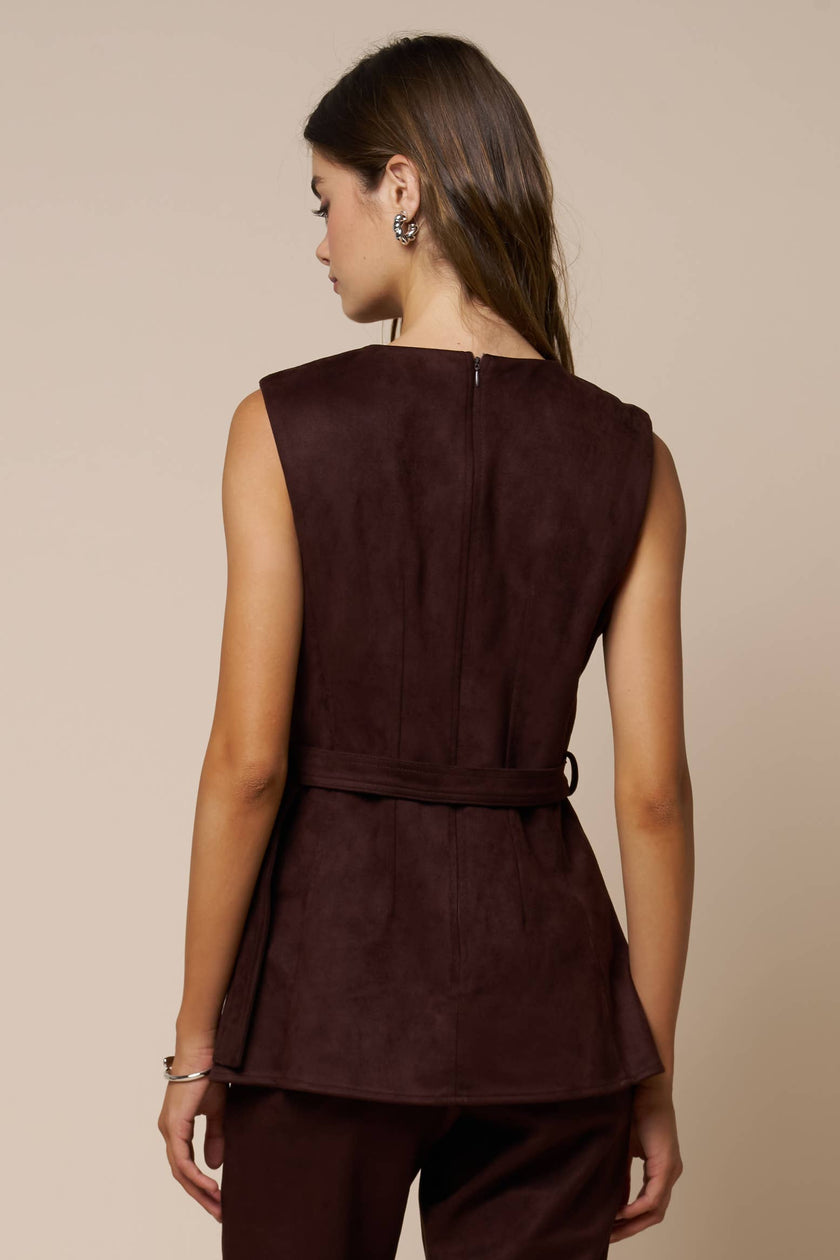 Palermo Suede Top