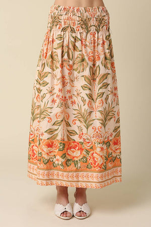 Talia Floral Maxi Skirt