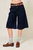 Longline Denim Barrels