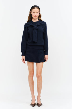 Beau Navy Sweater