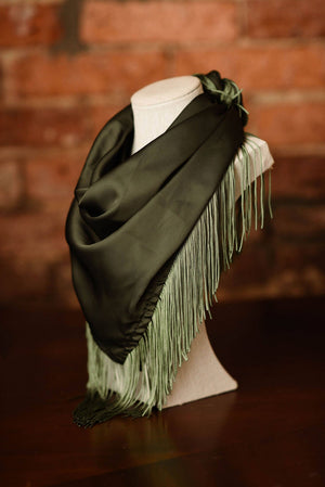The Cypress Fringe Scarf