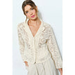 Lace Embroidered Tailored Jacket