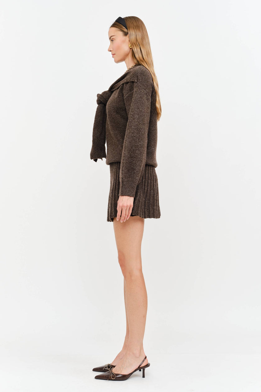 Beau Mocha Sweater