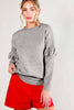 Linden Cable & Fringe Knit Sweater