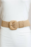 Raffia Inspired Belt