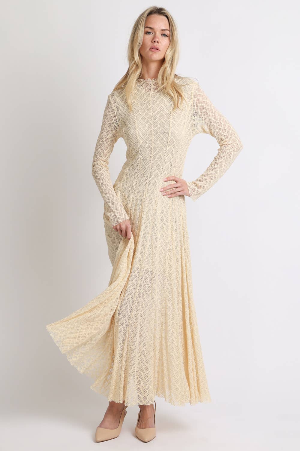 The Adelaide Crochet Dress