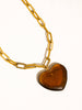 Rouelle 18K Gold Heart Necklace