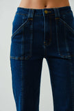 Signature Cuff Straight Denim