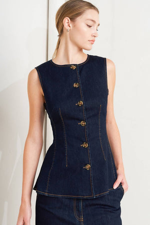 The Timeless Denim Companion Vest