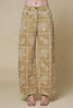 Sea Motif Barrel Pants