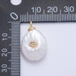 Baroque Freshwater Pearl Drop Pendant