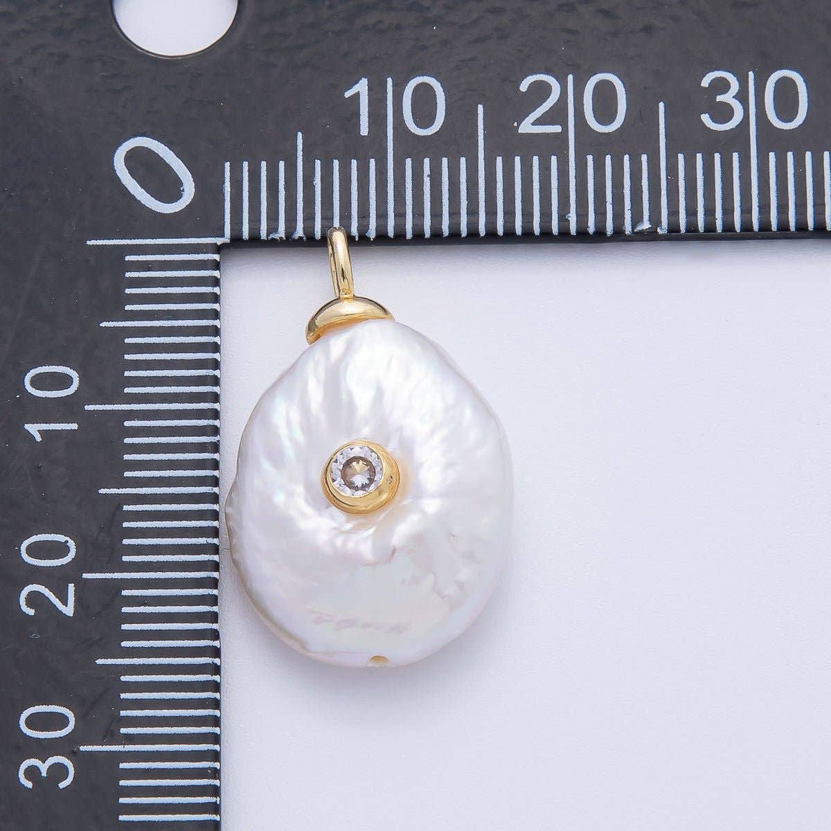 Baroque Freshwater Pearl Drop Pendant