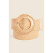 Elastic Braided Hoop Buckle Belt