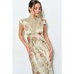 Sage & Satin Dress