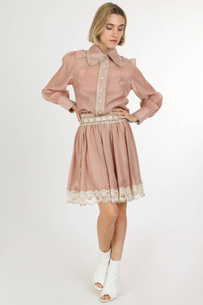 Ballet Slipper Chiffon Skirt