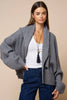 Shawl Collar Wrap Knit Cardigan