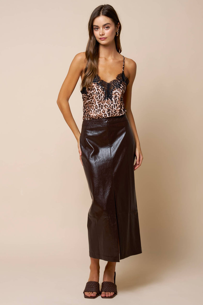 Montecarlo Leather Midi