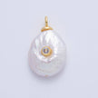 Baroque Freshwater Pearl Drop Pendant