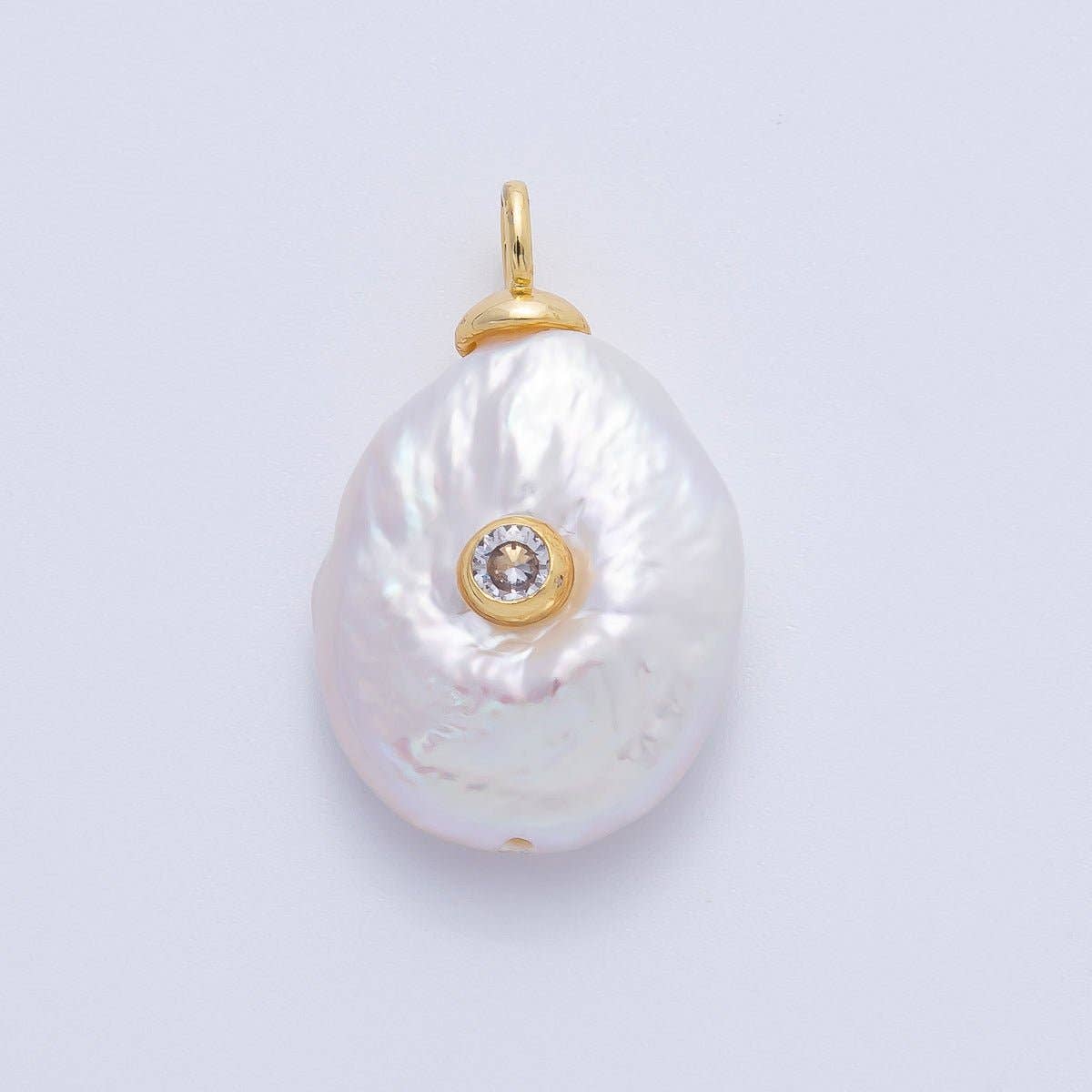 Baroque Freshwater Pearl Drop Pendant