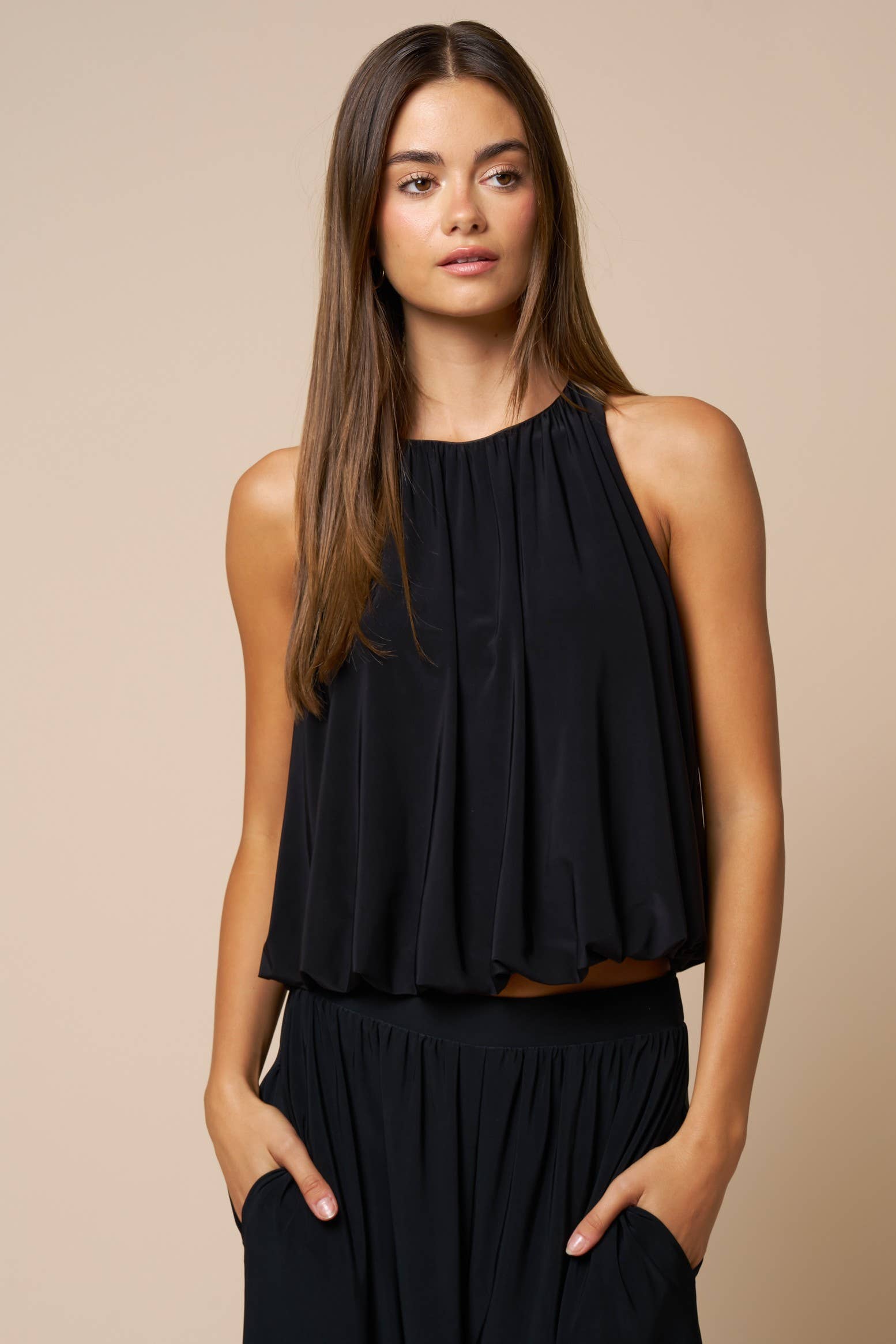 Bubble Hem Top