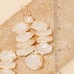 Acrylic Pearl Petals Dangle Earrings
