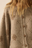 Snowflake Dolman Cardigan