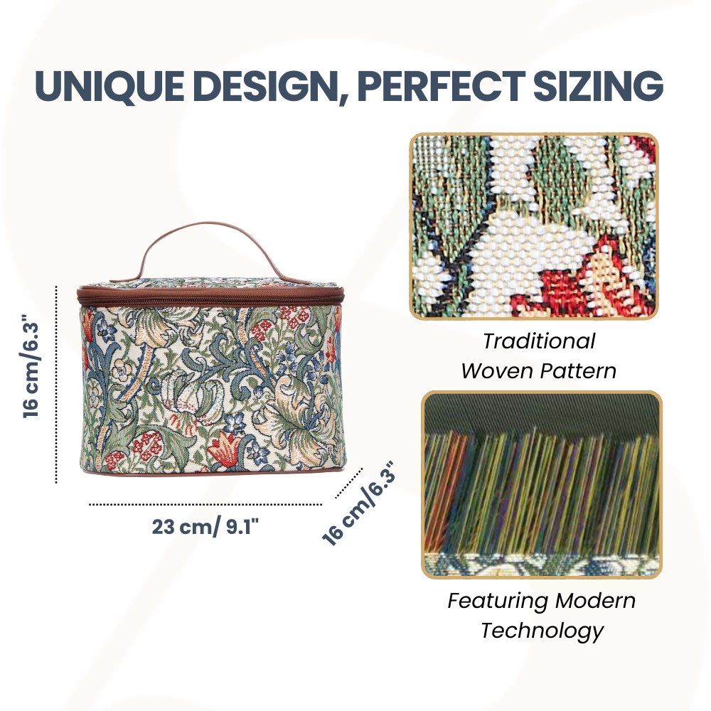 Golden Lily Vanity Bag