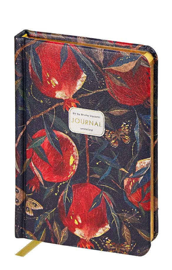 A6 Vegan Leather Hardcover Daily Planner - Pom on the Vine