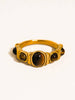 Gold Plated Tiger Eye Ring