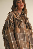 Wool Fringe Palid Jacket