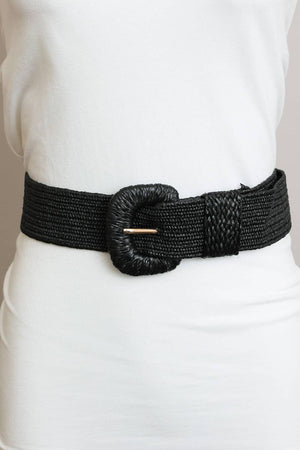 Raffia Inspired Belt
