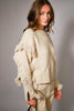 Fringe Detail Pullover Sweater