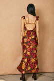 Florence Flutter Shoulder Maxi Dress