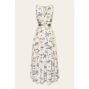 Oceanica O Ring Cutout Midi Dress