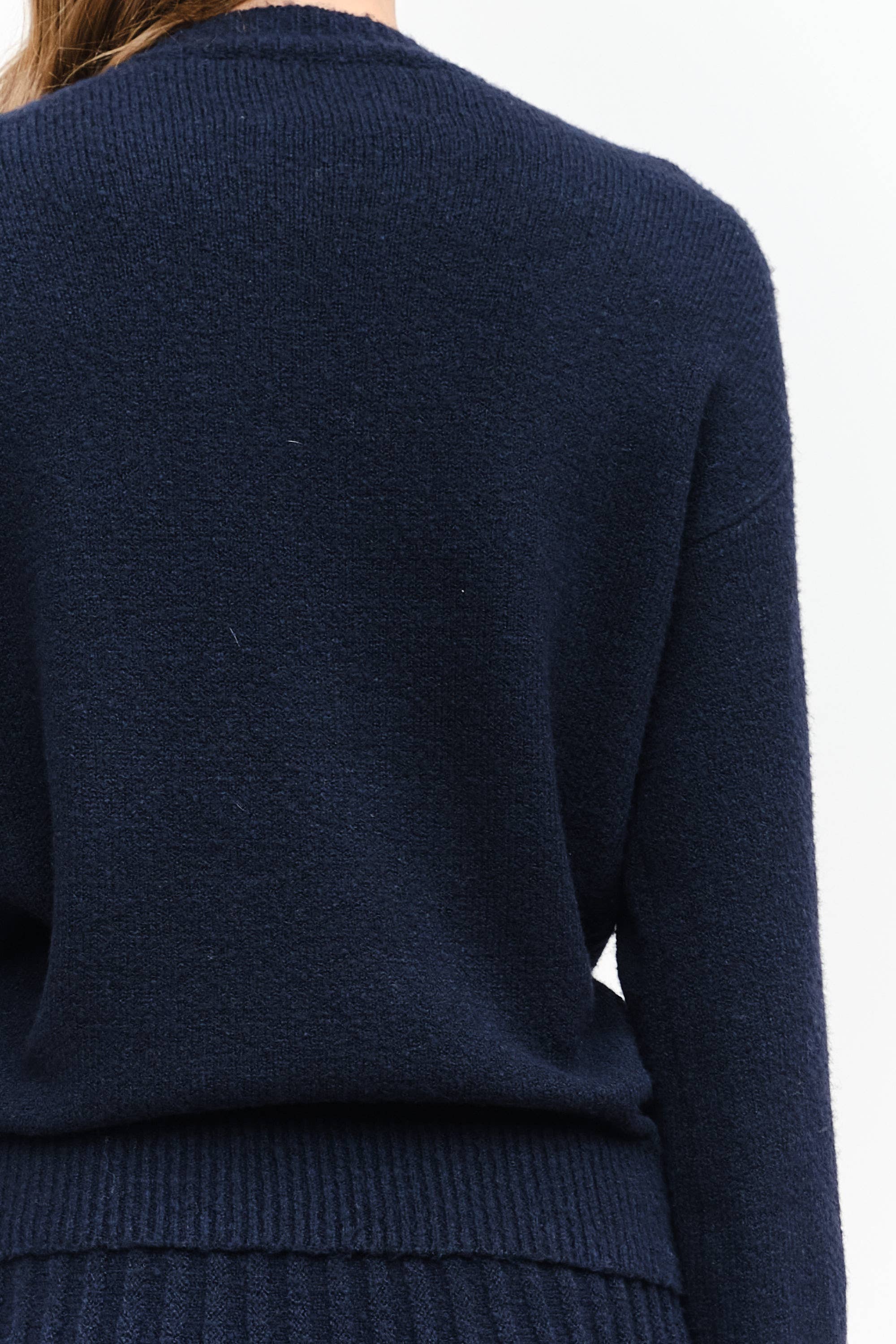 Beau Navy Sweater