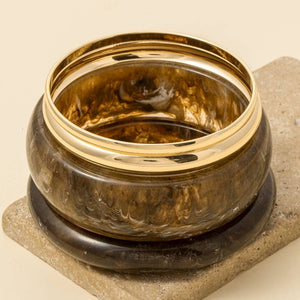 4 Piece Resin Bangle Set