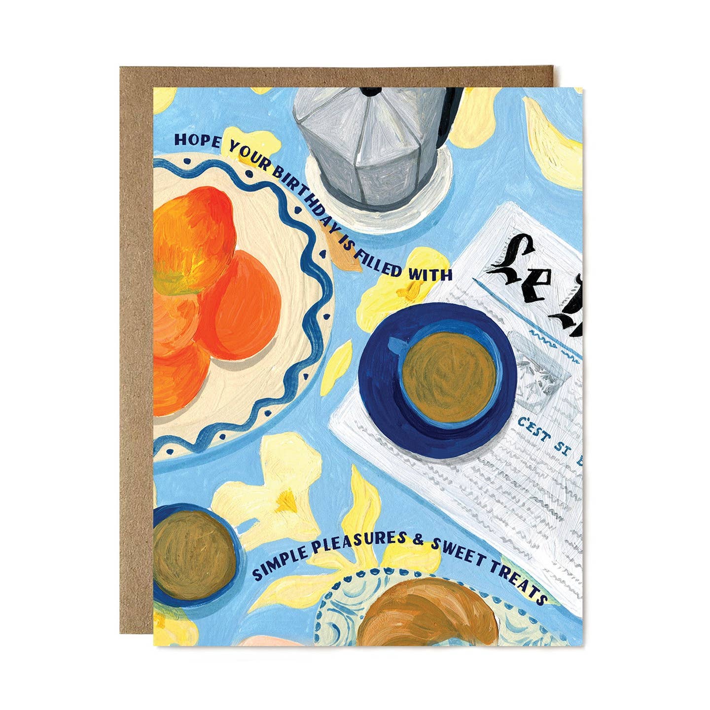 Simple Pleasures & Sweet Treats Card