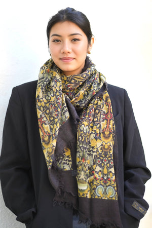 Antonia Wool Silk Scarf