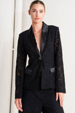 Woven Lace Blazer