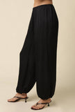 Jodi Elastic Hem Satin Pants