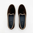 Venetian Slippers- Black and Cream